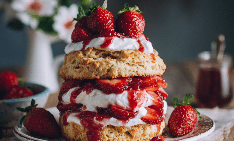 Vegan Gluten Free Strawberry Biscuit Shortcake – A Sweet Hug from My Kitchen
