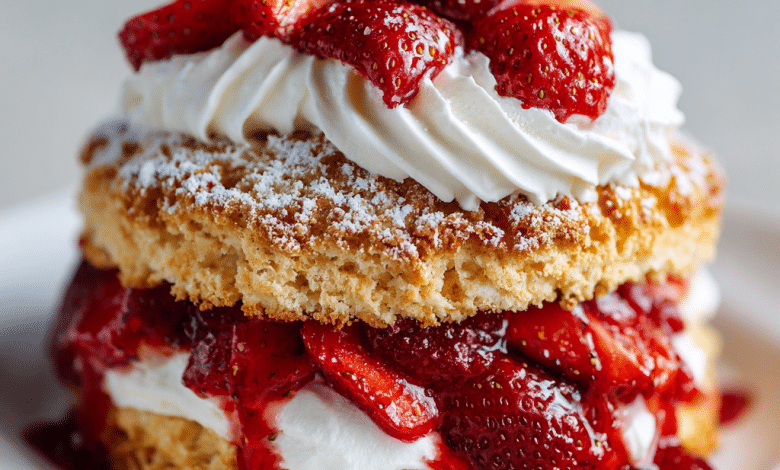 Vegan Strawberry Shortcake with Coconut Cream (the kind that makes everyone hover in my kitchen)