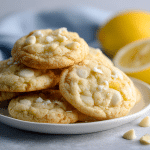 White Chocolate Lemon Cookies – Soft, Sweet, and Full of Sunshine