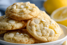 White Chocolate Lemon Cookies – Soft, Sweet, and Full of Sunshine