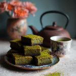 Brown Butter Matcha Brownies