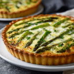 Cheesy Asparagus Quiche