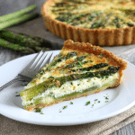 Healthy Asparagus Quiche