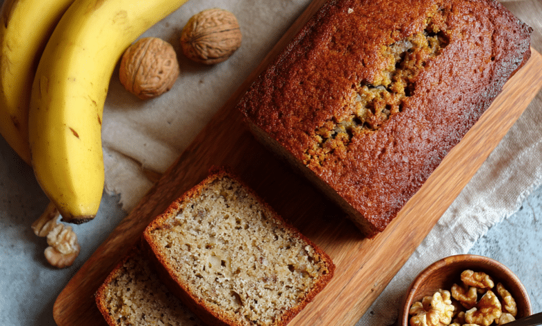 Healthy Banana Bread Recipe
