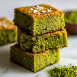 Matcha Blondie Brownies