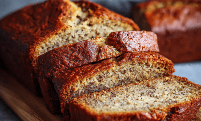 One Bowl Banana Bread