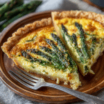 Quick Asparagus Quiche