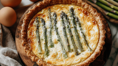 Simple Asparagus Quiche Recipe