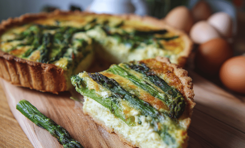 Spring Asparagus Quiche Recipe