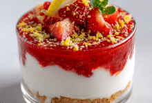 Strawberry Lemon Parfait