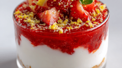 Strawberry Lemon Parfait