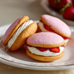 Strawberry Lemon Whoopie Pies